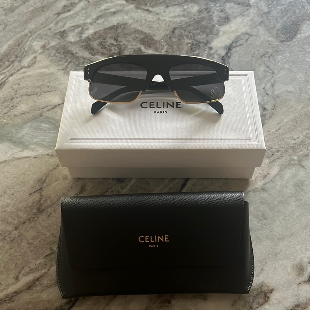 Celine runway glasses from men’s fashion show